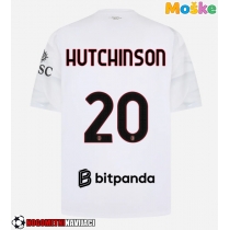 Moške Nogometnih dresov AC Milan Omari Hutchinson #20 Gostujoči 2026-27 Kratki rokavi